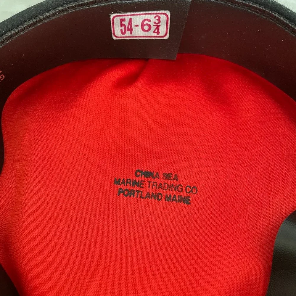 Greek Fisherman’s Cap Wool Black authentic made in Greece like new – worn once 5 - Picture 4 of 5